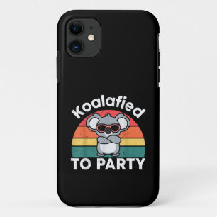 Cute Koalafied Party Funny Koala design gift iPhone 11 Case