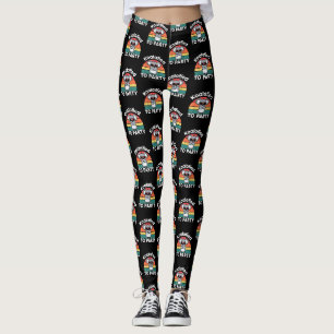 Cute Koalafied Party Funny Koala design gift Leggings