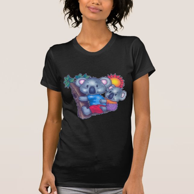 Cute Koalas T-Shirt (Front)