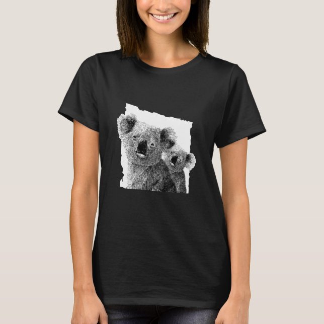 Cute Koalas T-Shirt (Front)