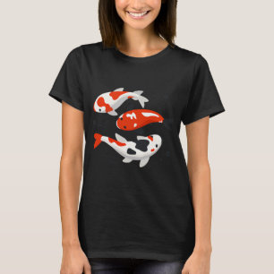 Cute Koi Fish Artwork T-Shirt
