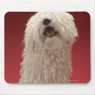 Cute Komondor Dog Mouse Mat