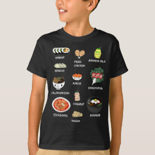 Cute Korean Food , Bibimbap and Korean Aesthetic K T-Shirt