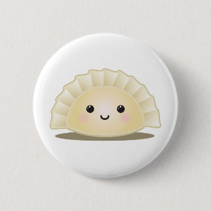 Cute Korean Mandu 6 Cm Round Badge