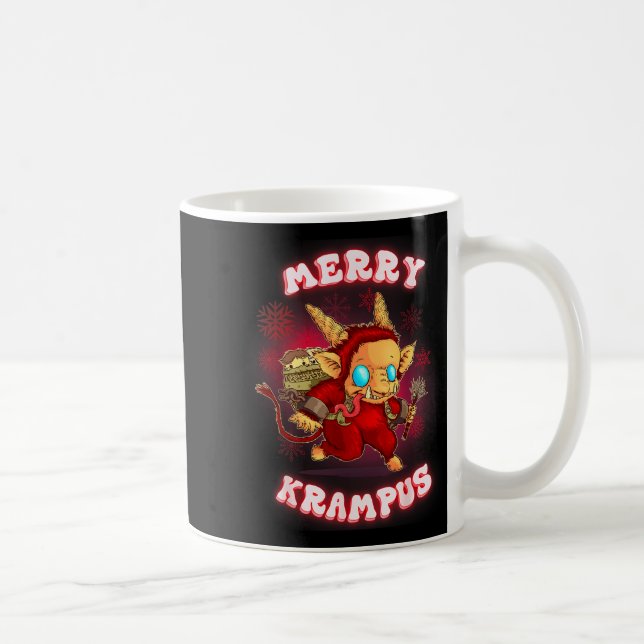 Cute Krampus Pajamas Kids Mens Womens Christmas  Coffee Mug (Right)