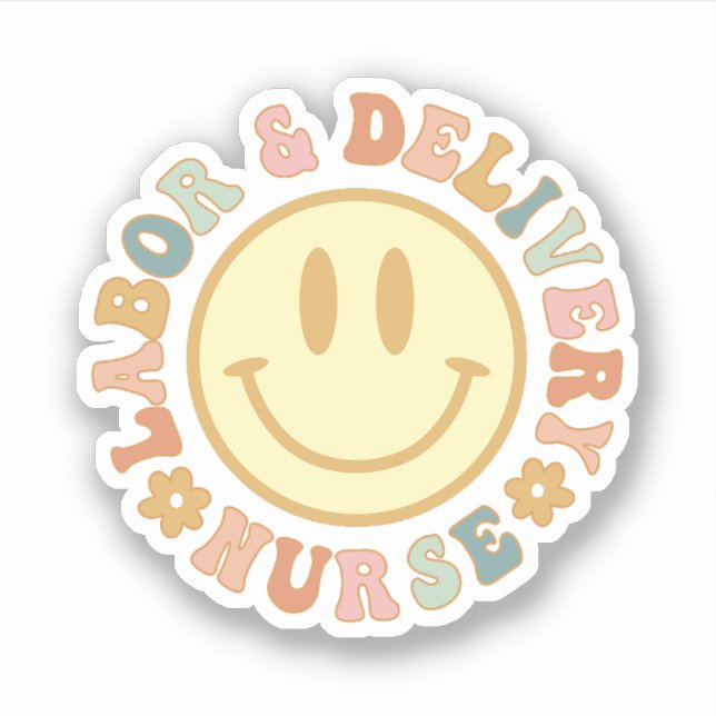 Cute Labour and Delivery Nurse Design L and D Nurs (Front)