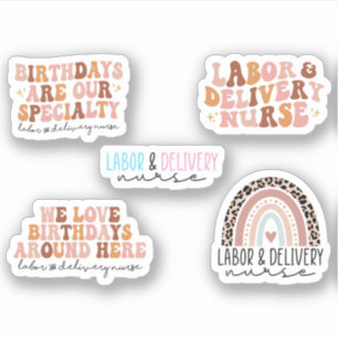 Cute Labour and Delivery Nurse Pack