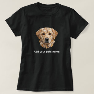 Cute Labrador Dog Design T-shirt