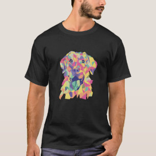 Cute Labrador Dog for Dogs  Dog Colourful Pop Styl T-Shirt