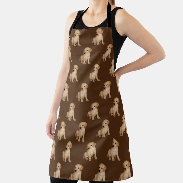 Cute Labrador Puppy Apron (Insitu)