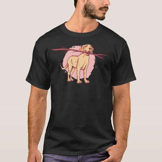 Cute Labrador Retriever 194 T-Shirt (Front)