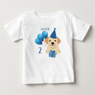 Cute Labrador Retriever Birthday Boy T-Shirt