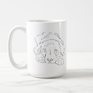 Cute Labrador Retriever Coffee Mug, Dog Mom  Mug