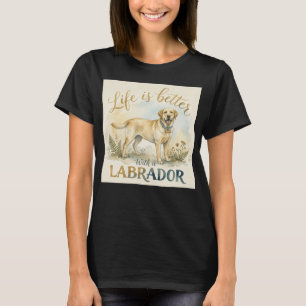 Cute Labrador Retriever Dog Lover T-Shirt