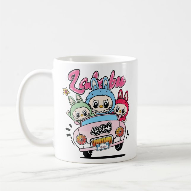 Cute Labubu Coffee Mug (Left)