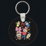 Cute Labubu The Monsters Funny Labubu Lover Men Wo Key Ring<br><div class="desc">Cute Labubu The Monsters Funny Labubu Lover Men Women Kid</div>