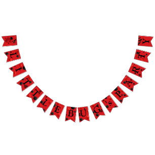 Cute Lady Bug-Birthday-Baby Shower-Theme party Bunting
