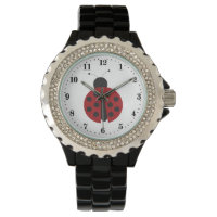 Cute lady bug lover Watch
