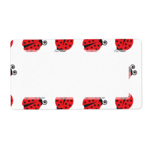 Cute Lady Bug Pattern