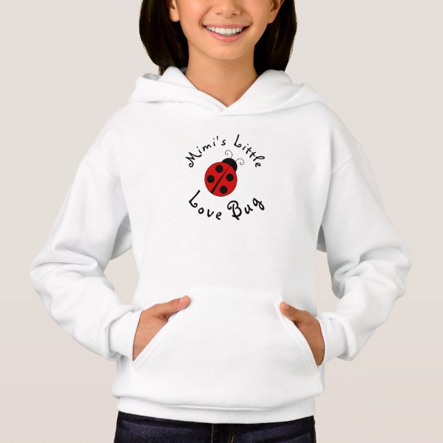 Cute Lady Bug Personalised Mimi's Little Love Bug (Front)