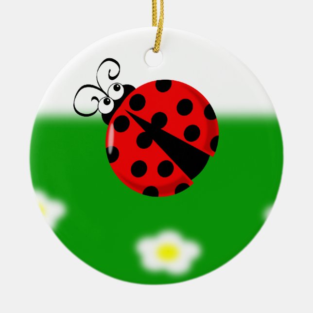 Cute Ladybird Ornament (Front)