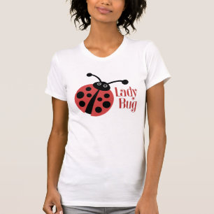 Cute Ladybug Animal Print T-Shirt