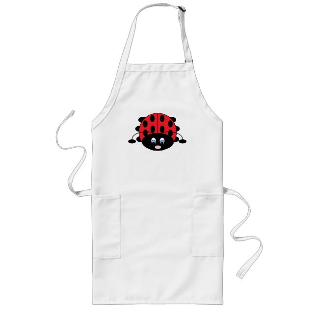 Cute Ladybug Apron (Front)