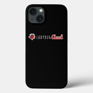 Cute Ladybug Aunt Gift For Ladybug Lovers Print Case-Mate iPhone Case