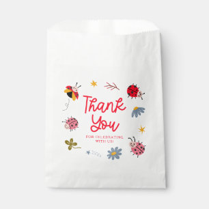 Cute Ladybug Baby Shower Favour Bags
