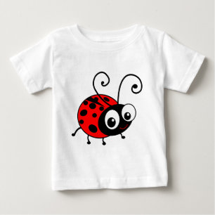 Cute Ladybug Baby T-Shirt