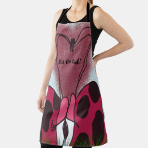 Cute Ladybug Couple  Apron