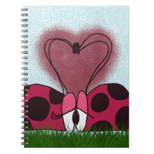 Cute Ladybug Couple  Notebook
