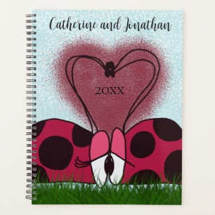 Cute Ladybug Couple Planner