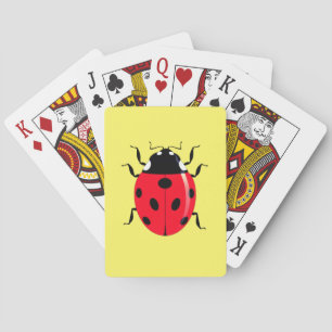 Cute Ladybug - Customizable - Choose Your Colors - Playing Cards