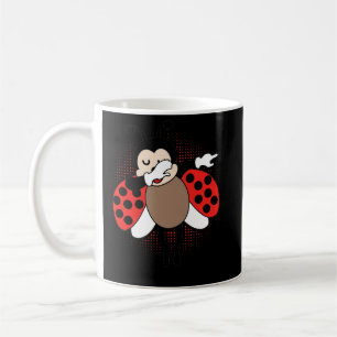 Cute Ladybug Dabbing Coffee Mug