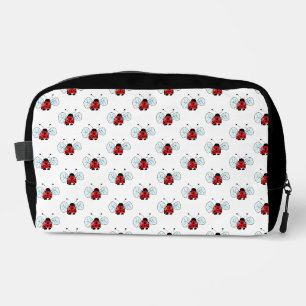 Cute Ladybug Illustration Dopp Kit