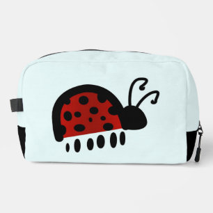 Cute Ladybug Illustration Dopp Kit