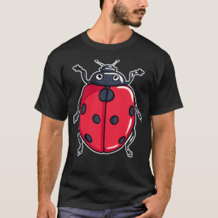 Cute Ladybug Illustration Lover Gifts Ladybugs Ins T-Shirt
