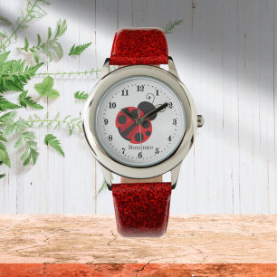cute ladybug lover add name watch