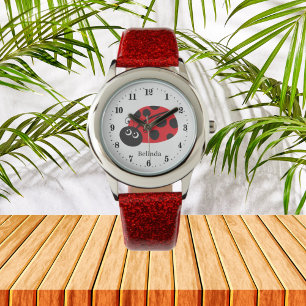 cute ladybug lover add name watch