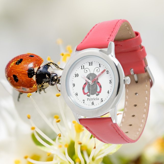 cute ladybug lover add name watch (Creator Uploaded)