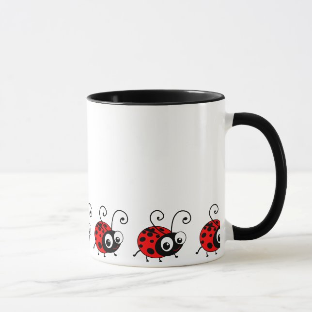 Cute Ladybug Mug (Right)