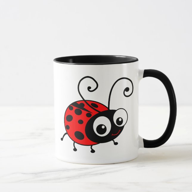 Cute Ladybug Mug (Right)