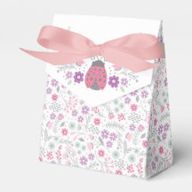Cute Ladybug Party Favour Box