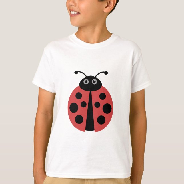Cute Ladybug T-Shirt (Front)