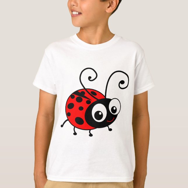 Cute Ladybug T-Shirt (Front)