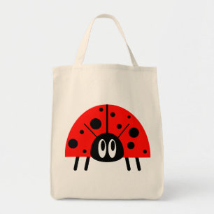 Cute Ladybug Tote Bag