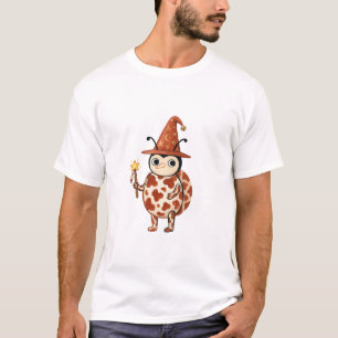 Cute Ladybug Wizard Hat T-Shirt