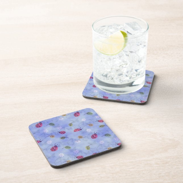 Cute Ladybugs Coaster (Right Side)
