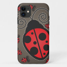 Cute Ladybugs iPhone 5 Case-Mate ID